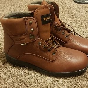 Steel toe Wolverine Work boots